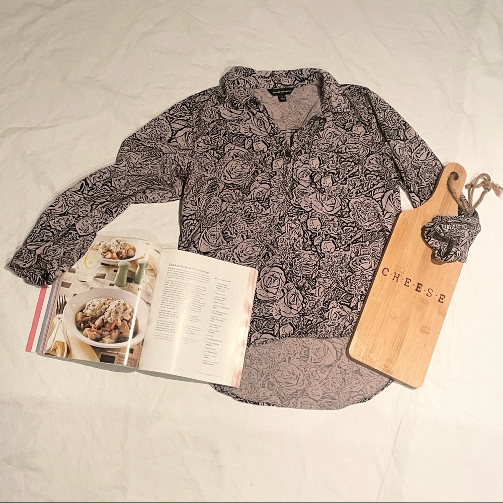 Rock & Republic floral button up
